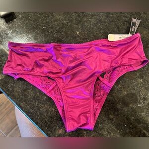 Victoria’s Secret-Vibrant Lace Trim Bikini Panties